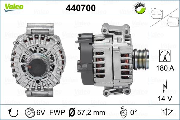 Valeo 440700 - Alternatore autozon.pro