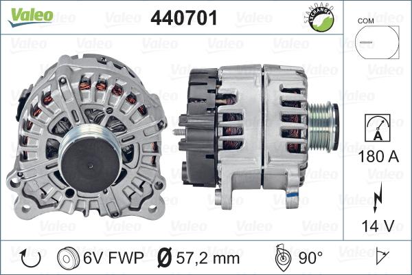 Valeo 440701 - Alternatore autozon.pro