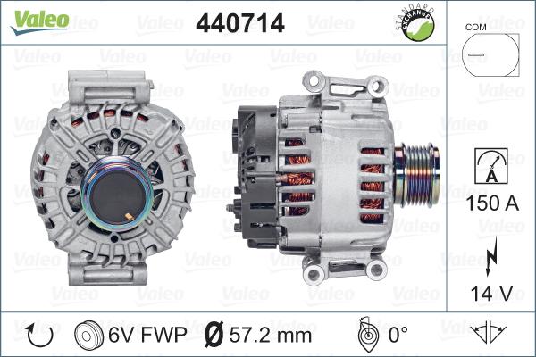 Valeo 440714 - Alternatore autozon.pro