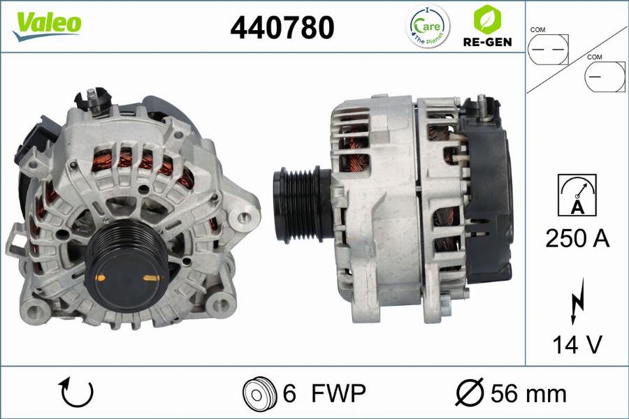 Valeo 440780 - Alternatore autozon.pro