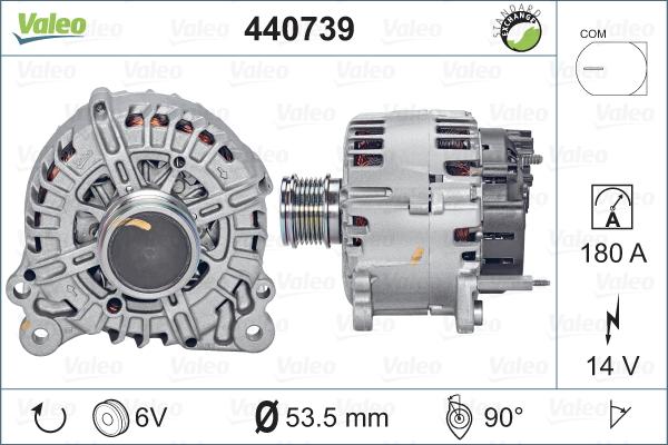 Valeo 440739 - Alternatore autozon.pro