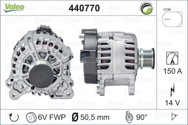 Valeo 440770 - Alternatore autozon.pro