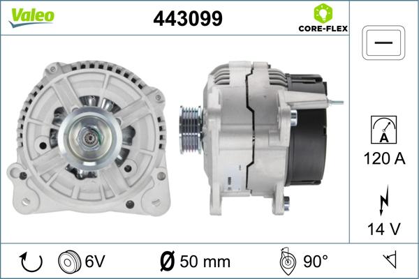 Valeo 443099 - Alternatore autozon.pro