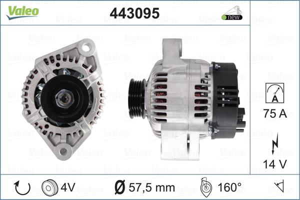 Valeo 443095 - Alternatore autozon.pro