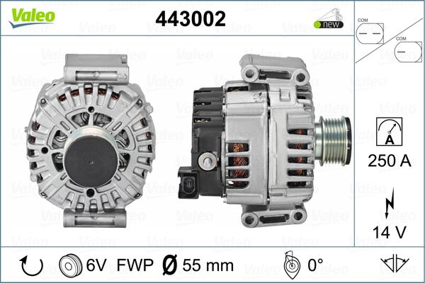 Valeo 443002 - Alternatore autozon.pro