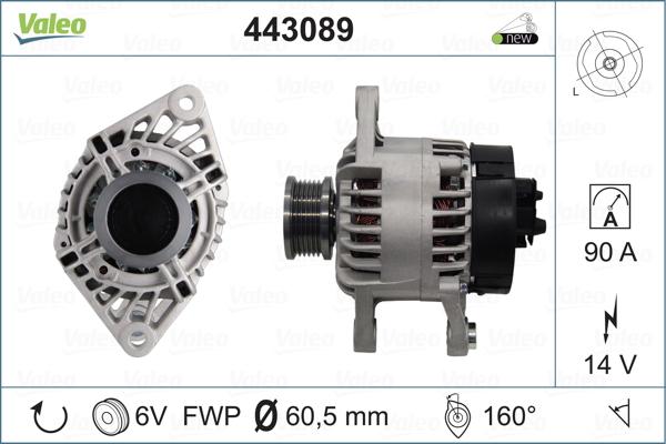 Valeo 443089 - Alternatore autozon.pro