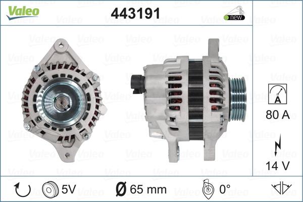 Valeo 443191 - Alternatore autozon.pro