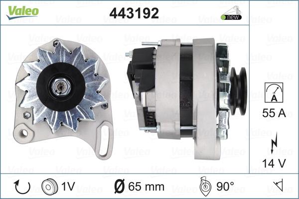 Valeo 443192 - Alternatore autozon.pro