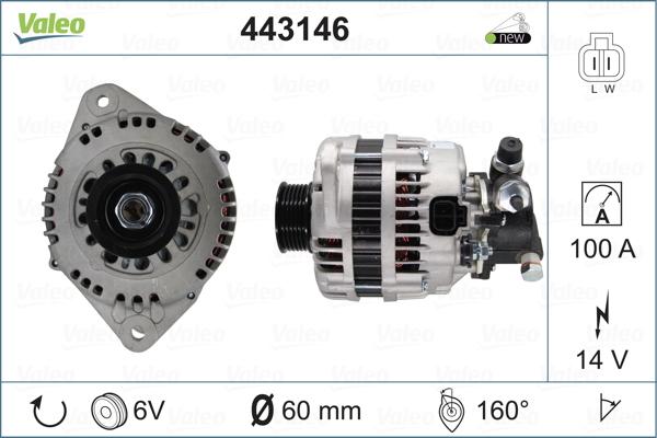 Valeo 443146 - Alternatore autozon.pro