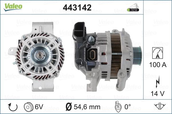 Valeo 443142 - Alternatore autozon.pro