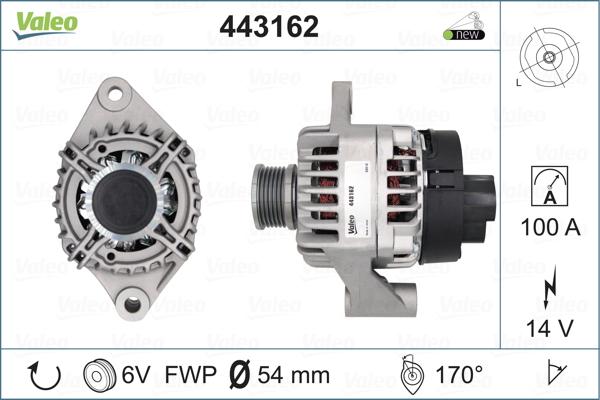 Valeo 443162 - Alternatore autozon.pro