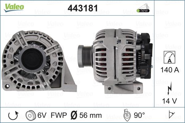 Valeo 443181 - Alternatore autozon.pro