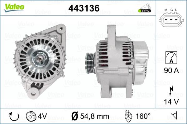 Valeo 443136 - Alternatore autozon.pro