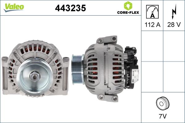 Valeo 443235 - Alternatore autozon.pro