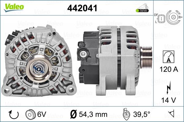 Valeo 442041 - Alternatore autozon.pro