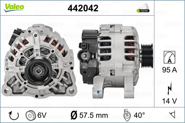 Valeo 442042 - Alternatore autozon.pro