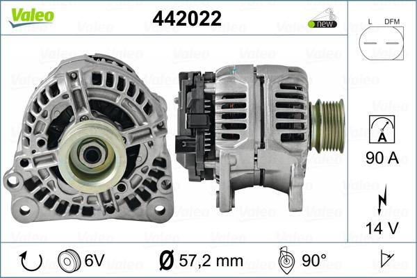 Valeo 442022 - Alternatore autozon.pro