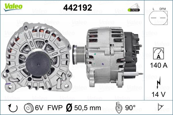 Valeo 442192 - Alternatore autozon.pro