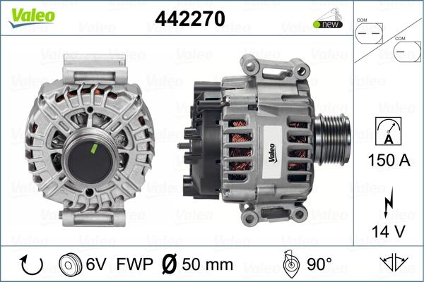 Valeo 442270 - Alternatore autozon.pro