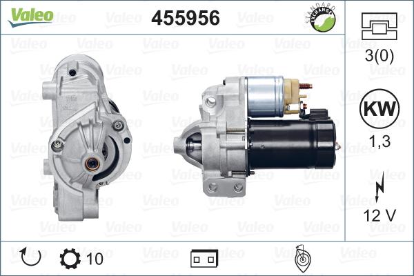 Valeo 455956 - Motorino d'avviamento autozon.pro