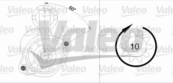 Valeo 455905 - Motorino d'avviamento autozon.pro