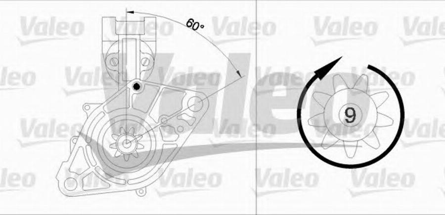 Valeo 455906 - Motorino d'avviamento autozon.pro