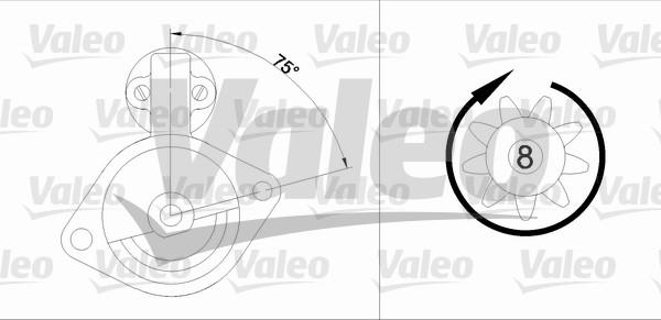 Valeo 455901 - Motorino d'avviamento autozon.pro