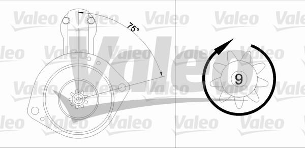 Valeo 455914 - Motorino d'avviamento autozon.pro