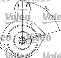 Valeo 455914 - Motorino d'avviamento autozon.pro