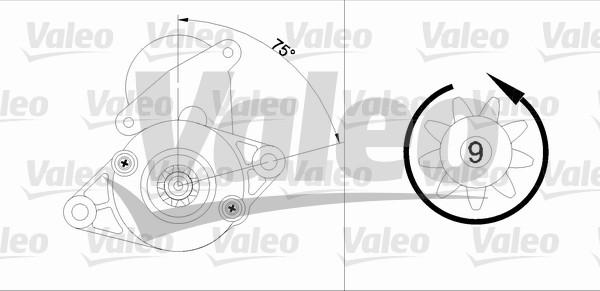 Valeo 455918 - Motorino d'avviamento autozon.pro