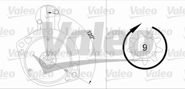 Valeo 455912 - Motorino d'avviamento autozon.pro