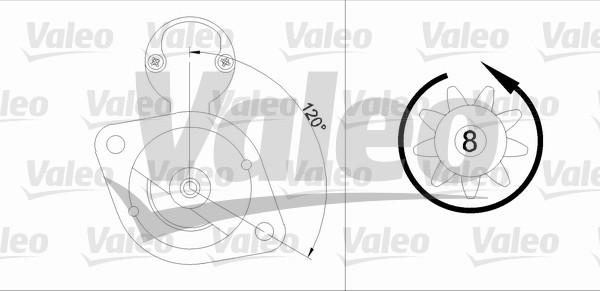 Valeo 455917 - Motorino d'avviamento autozon.pro