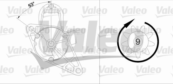 Valeo 455980 - Motorino d'avviamento autozon.pro