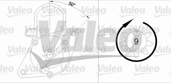 Valeo 455931 - Motorino d'avviamento autozon.pro