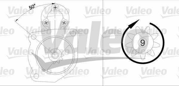 Valeo 455516 - Motorino d'avviamento autozon.pro