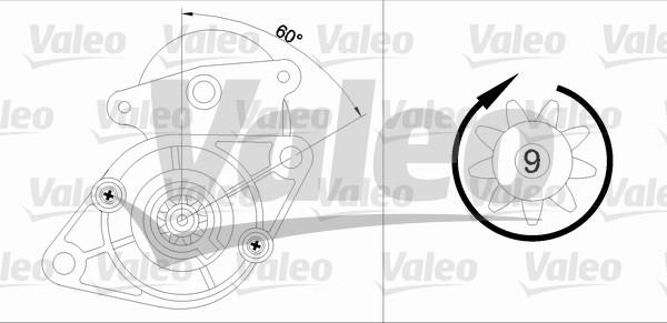 Valeo 455587 - Motorino d'avviamento autozon.pro