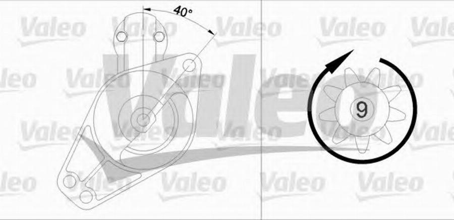 Valeo 455573 - Motorino d'avviamento autozon.pro