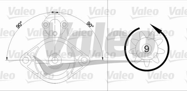 Valeo 455601 - Motorino d'avviamento autozon.pro