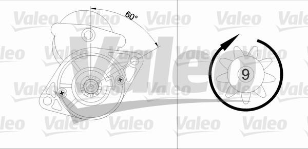 Valeo 455612 - Motorino d'avviamento autozon.pro