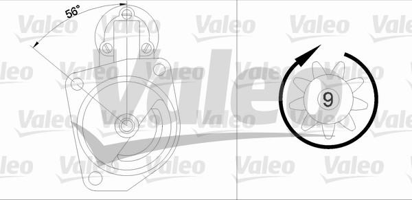 Valeo 455685 - Motorino d'avviamento autozon.pro