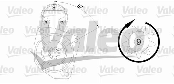 Valeo 455679 - Motorino d'avviamento autozon.pro