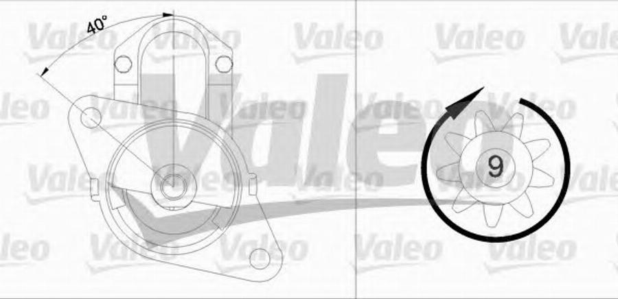 Valeo 455897 - Motorino d'avviamento autozon.pro