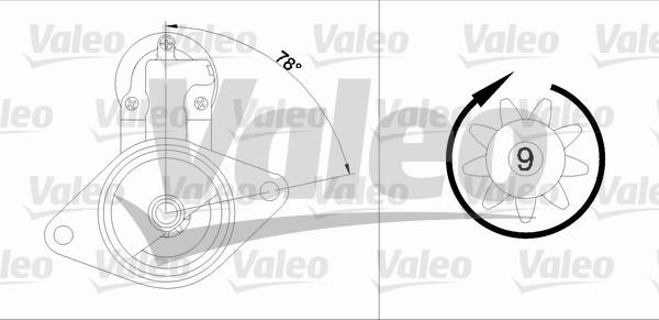 Valeo 455885 - Motorino d'avviamento autozon.pro