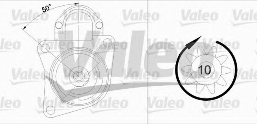 Valeo 455878 - Motorino d'avviamento autozon.pro