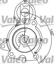 Valeo 455703 - Motorino d'avviamento autozon.pro