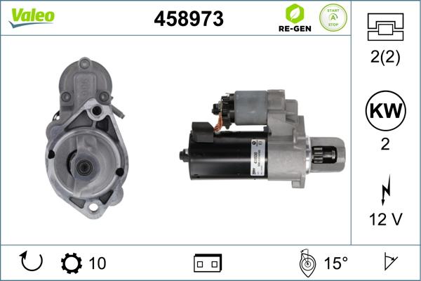 Valeo 458973 - Motorino d'avviamento autozon.pro