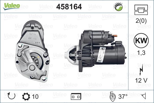 Valeo 458164 - Motorino d'avviamento autozon.pro