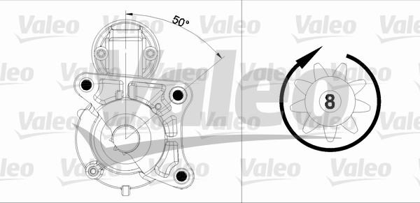 Valeo 458179 - Motorino d'avviamento autozon.pro