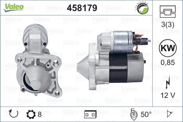 Valeo 458179 - Motorino d'avviamento autozon.pro