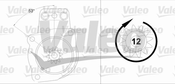 Valeo 458201 - Motorino d'avviamento autozon.pro